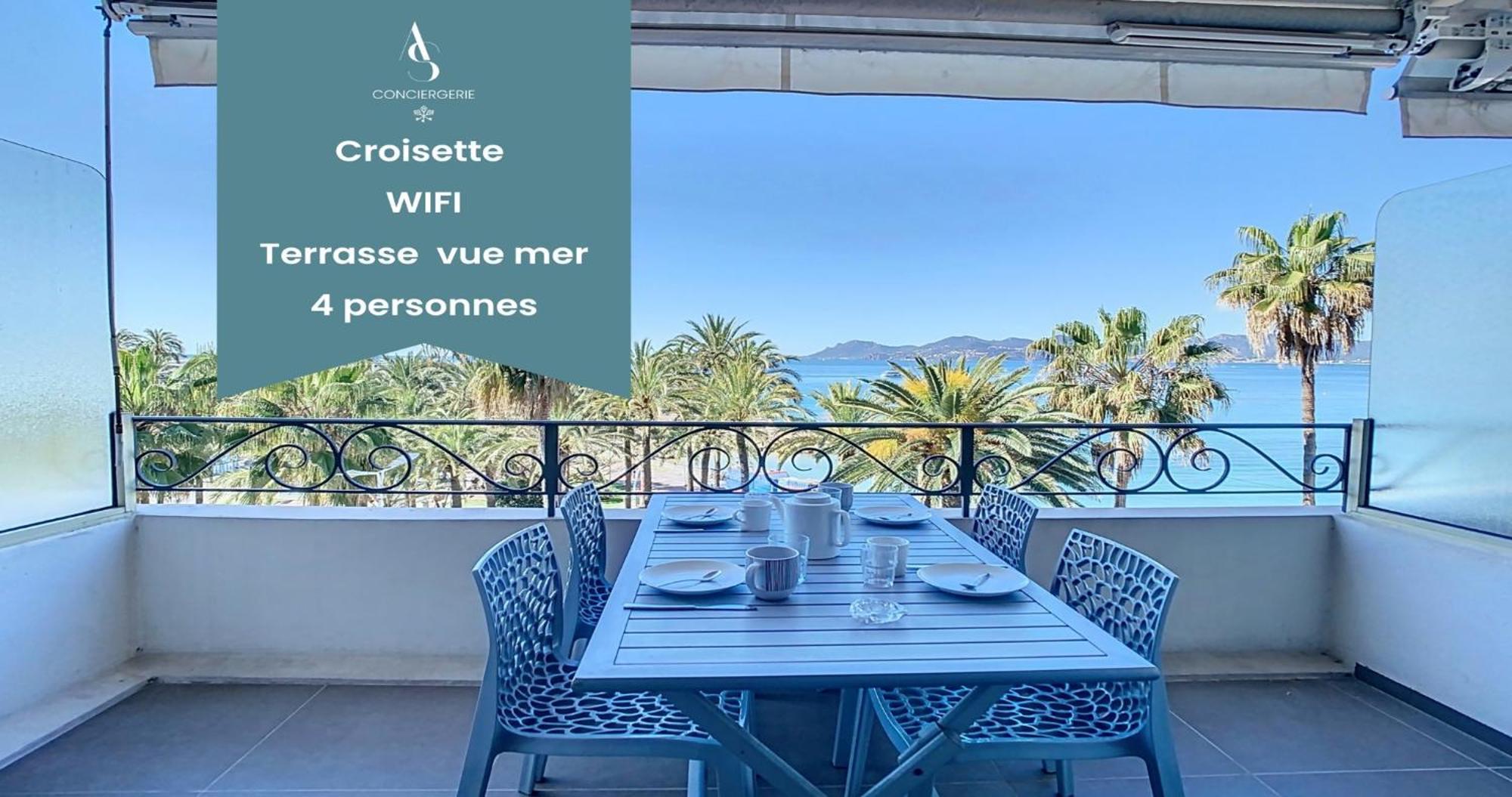 Croisette I - 4 Pers - Front De - Climatise Apartamento